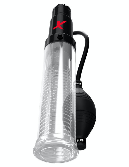 Suck-N-Pump Stroker Clear/Black