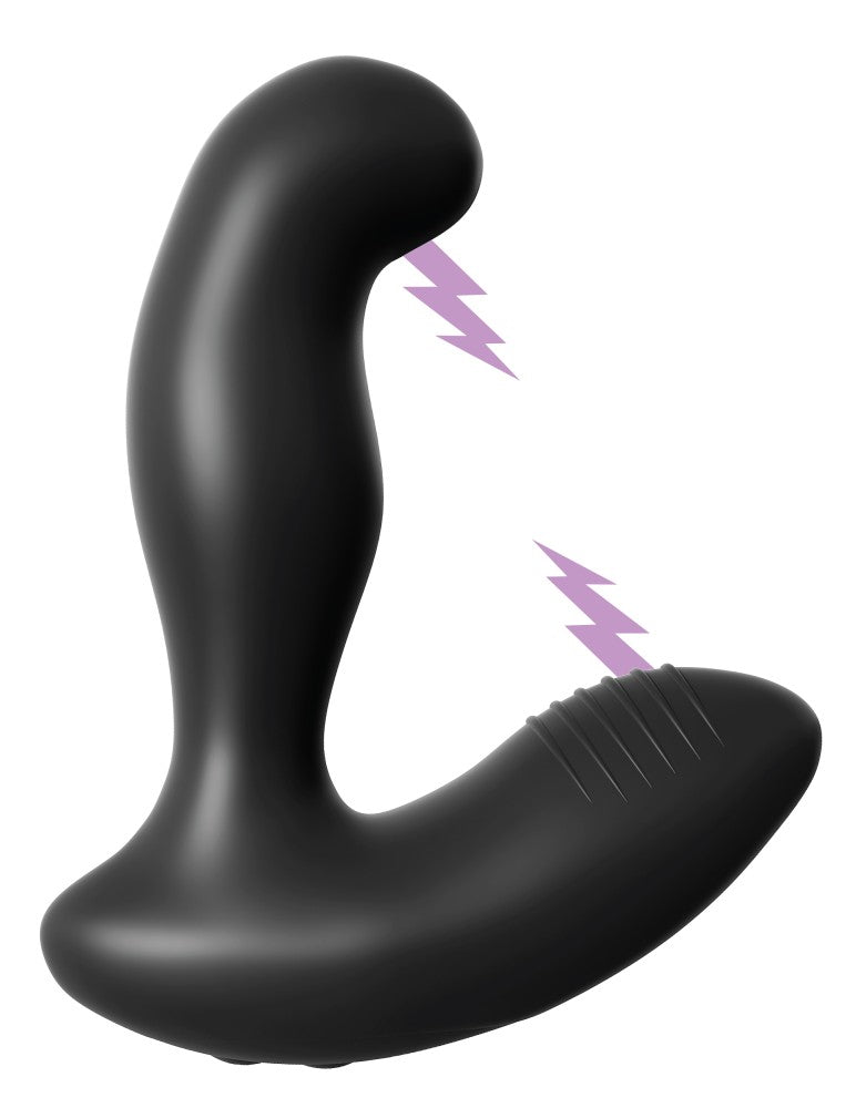 Electro Stim Prostate Vibe Black