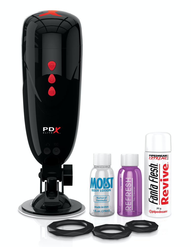 Dirty Talk Starter Stroker Light/Black