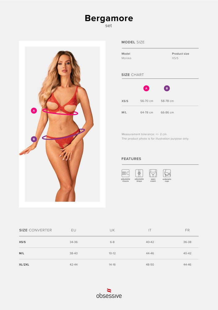 Bergamore 2-pcs set XS/S