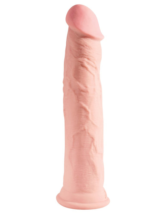 6.5" Thrusting Cock with Balls - Triple Threat Light