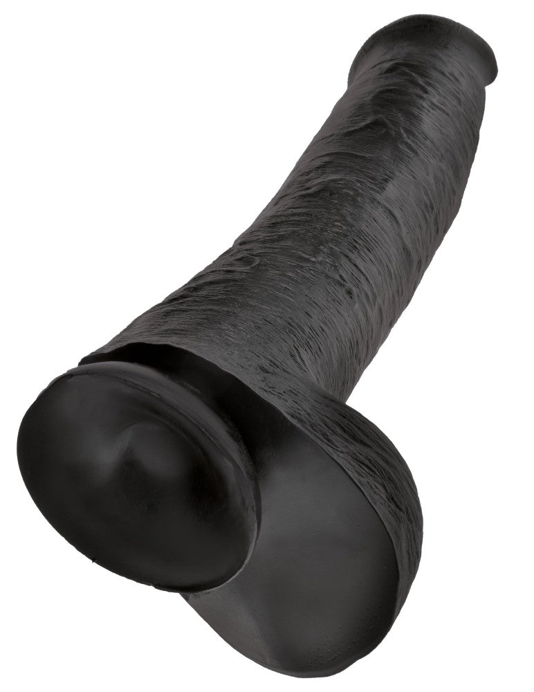 15" Cock with Balls Black