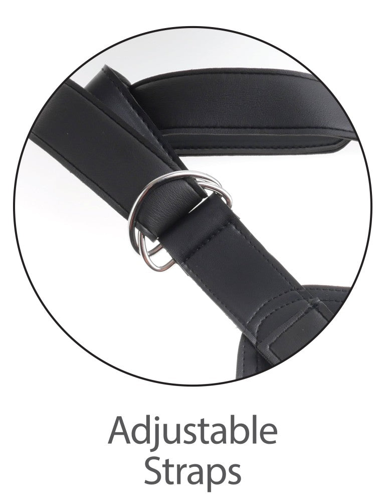 7" Uncut with Strap on Harness Light