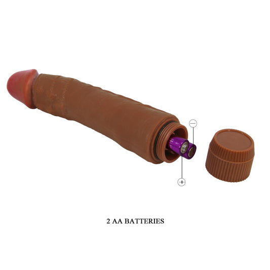 Barbara Dybbuk Realistic Multi-Speed Vibrator 9,5 " Brown