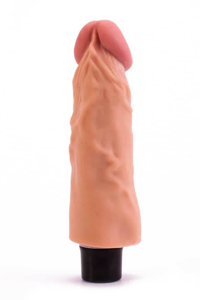 7" Real Softee Vibrating Dildo  1