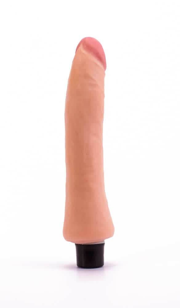 9" Real Softee Vibrating Dildo  5