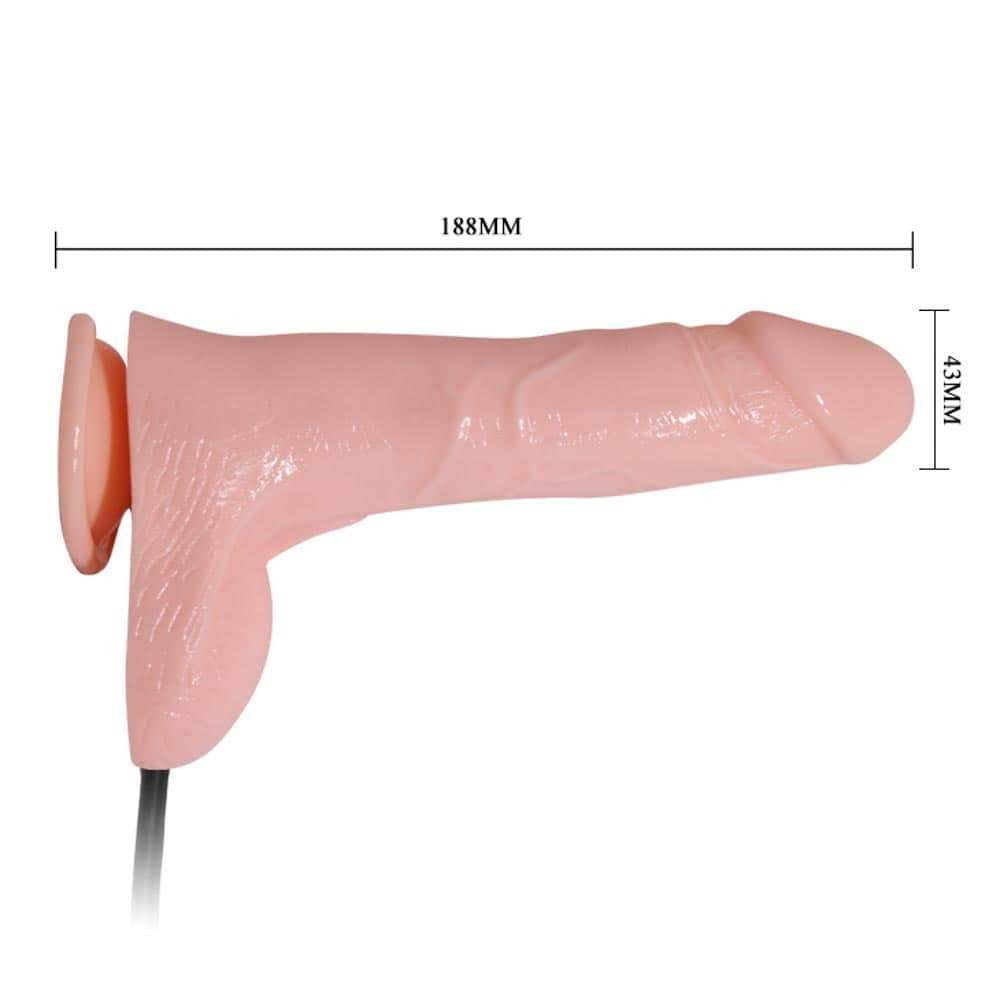 Inflatable Penis With Suction Cup