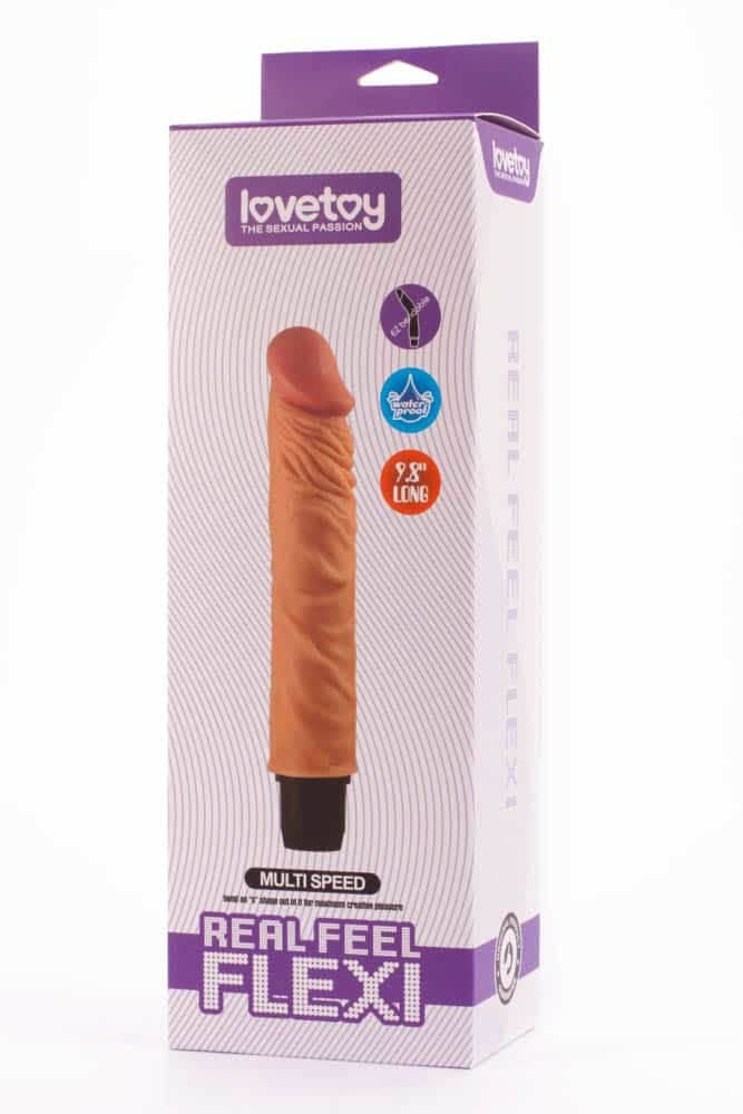 9.8" Real Feel Flexi Multi Speed Vibrator  4