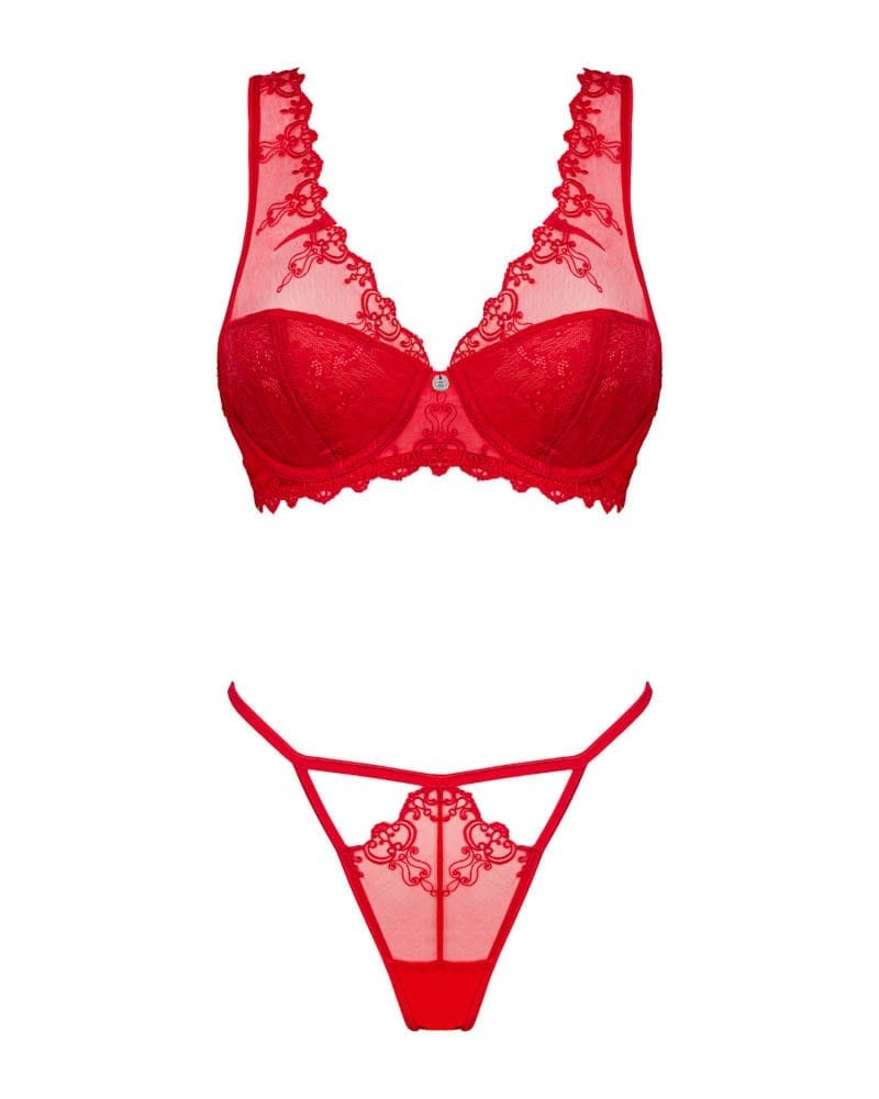 Lonesia 2-pcs set red  S/M