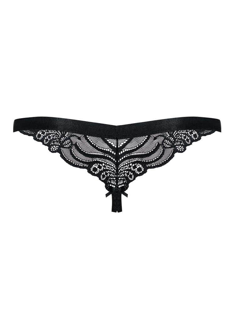 828-THC-1 crotchless thong  S/M
