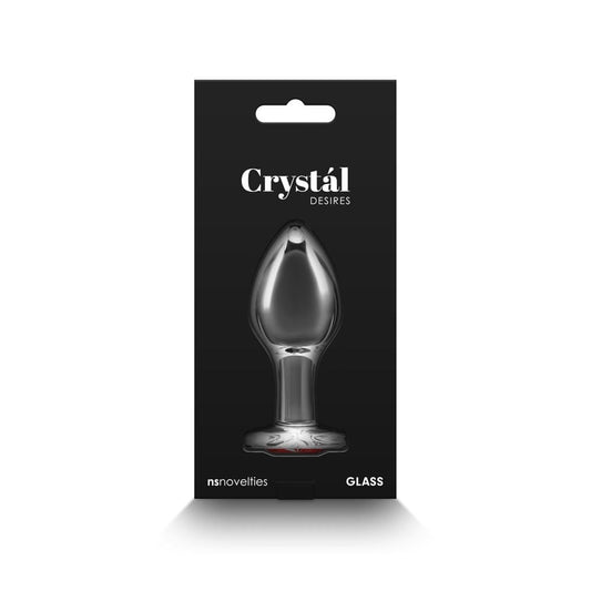 Crystal - Desires - Red Heart - Medium