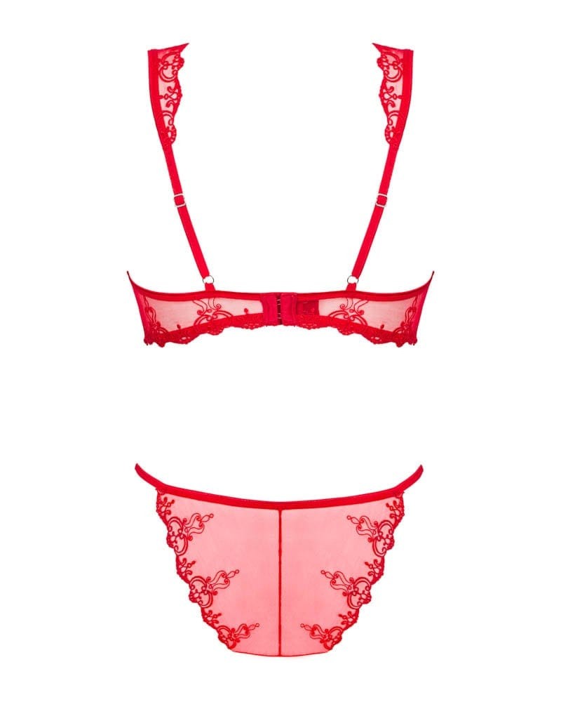 Lonesia 2-pcs set red  S/M