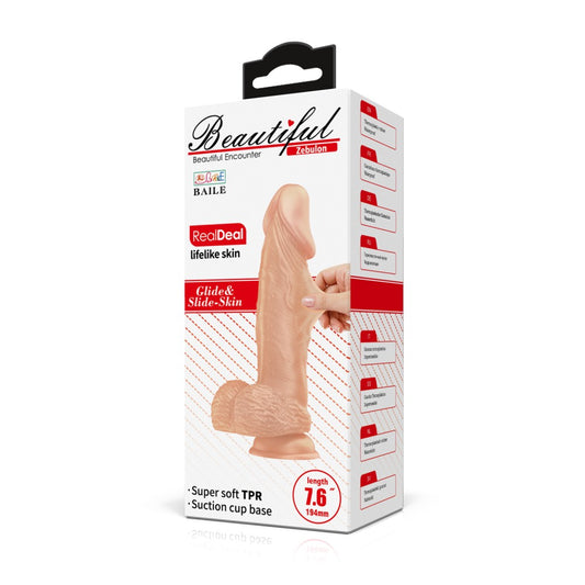 Beautiful Zebulon 7,6 " Dildo