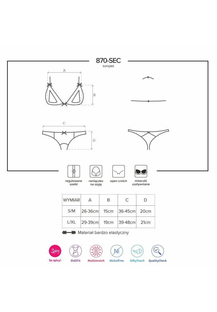 870-SEC-3 2 pcs set L/XL