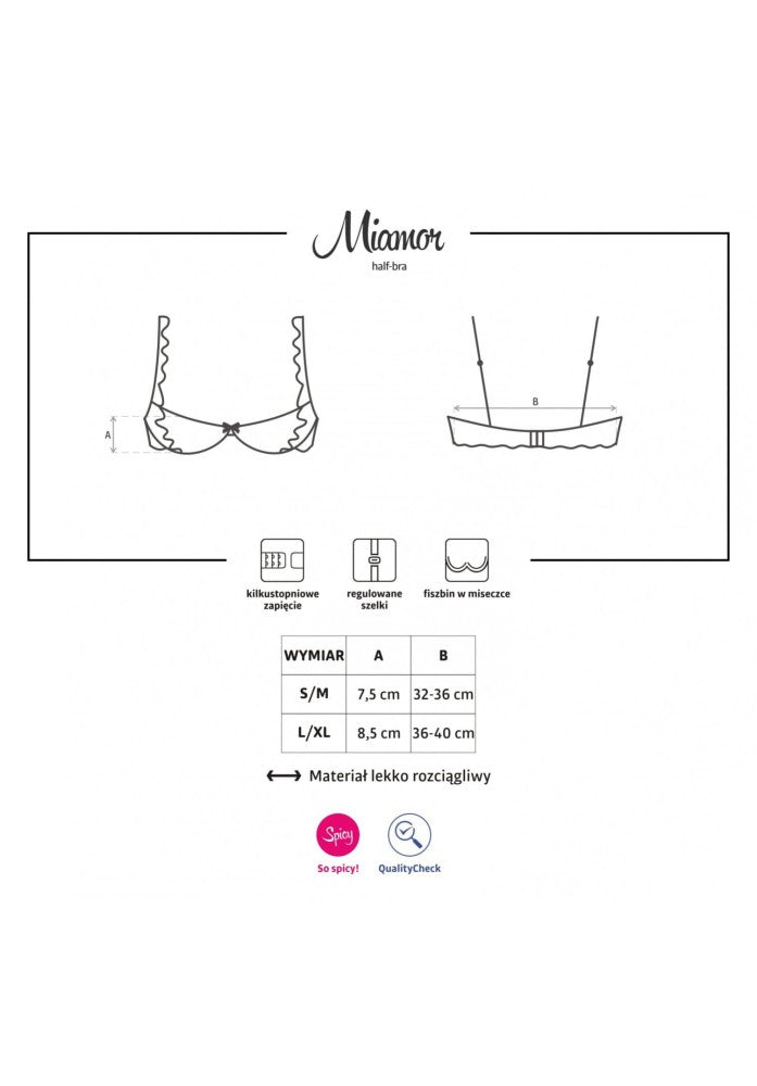 Miamor half-bra  L/XL