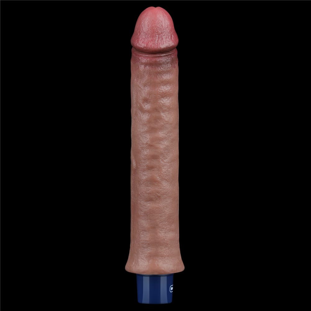 9.5" REAL SOFTEE Rechargeable Silicone Vibrating Dildo