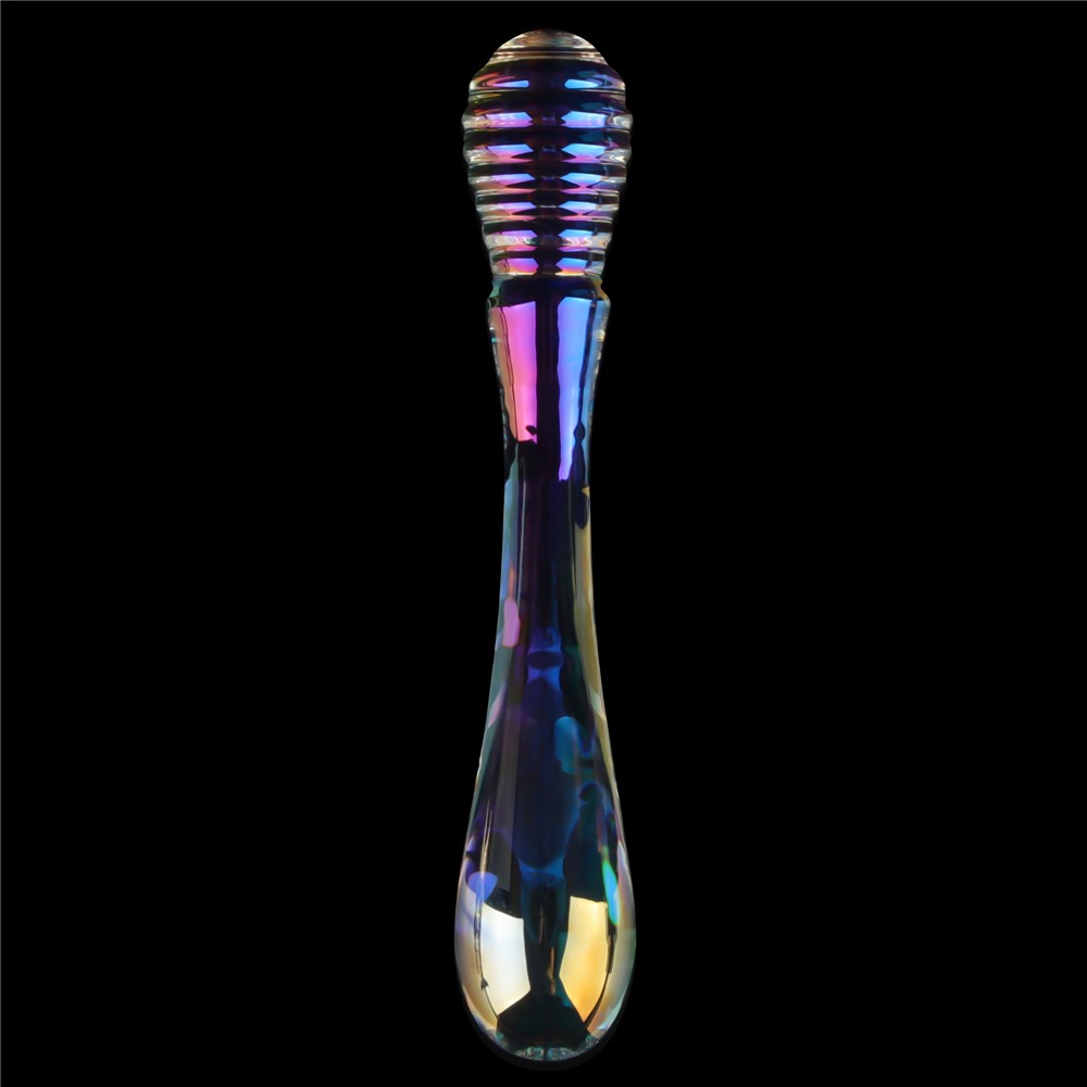 Twilight Gleam Glass Dildo- Twin Pleasures