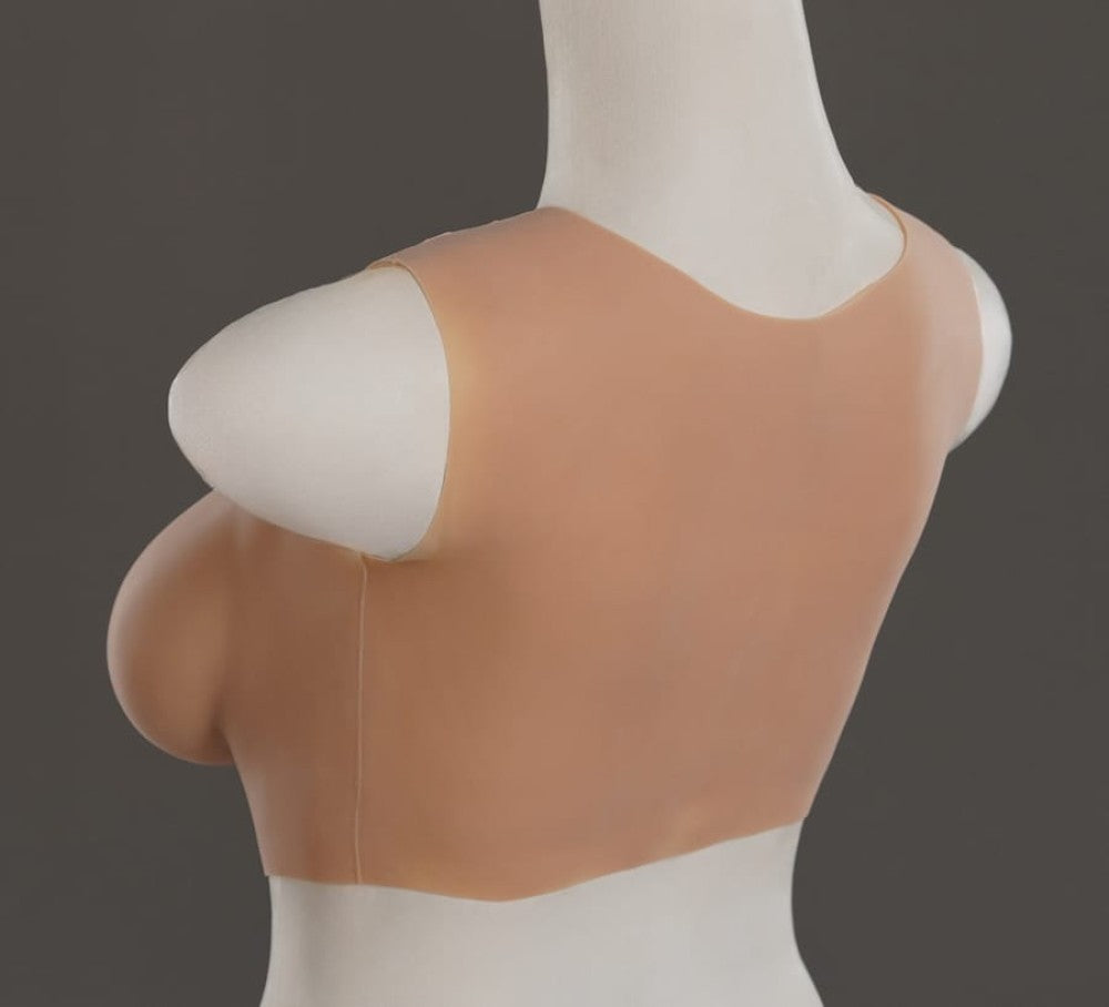 Realistic silicone breastplate C Cup