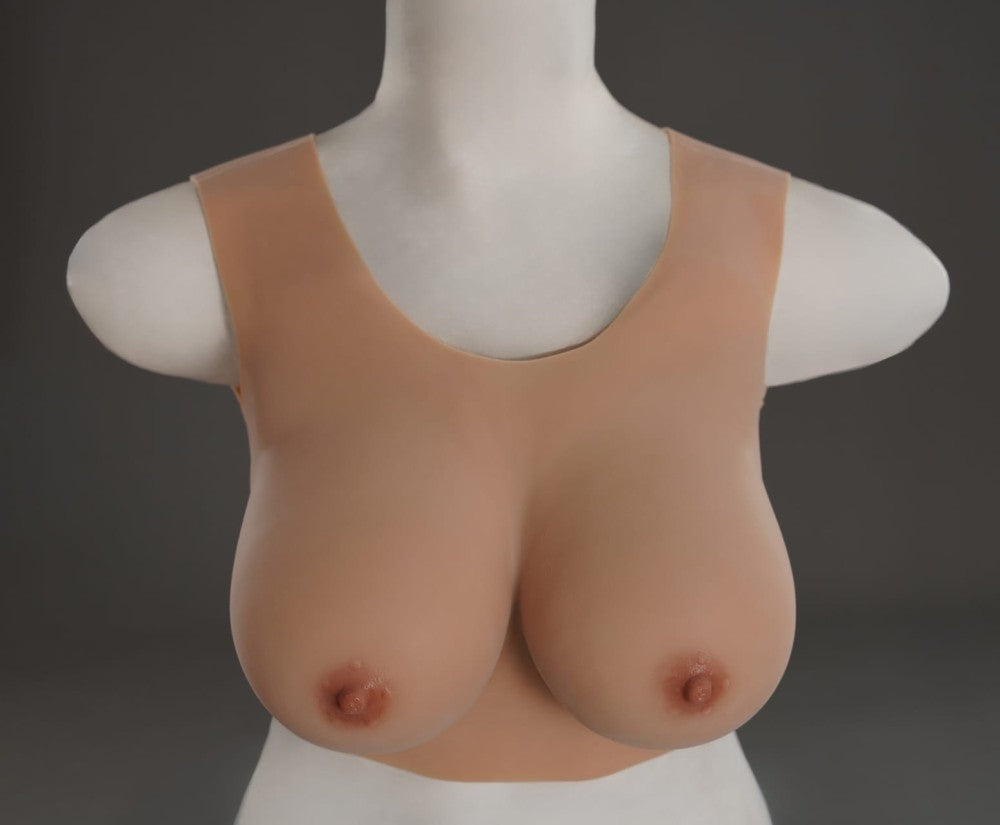 Realistic silicone breastplate C Cup