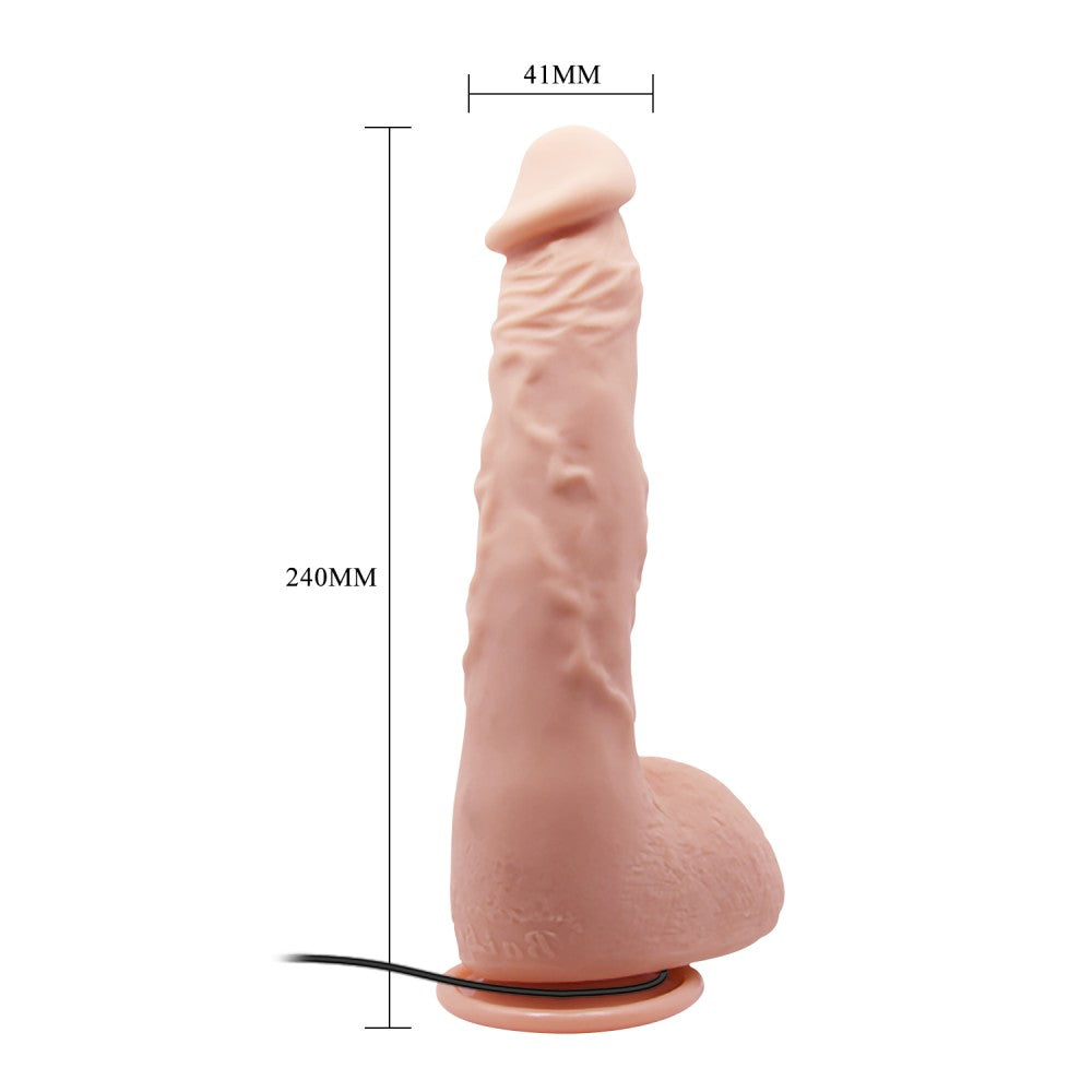 Bonny 9,4 " Vibrating Dildo
