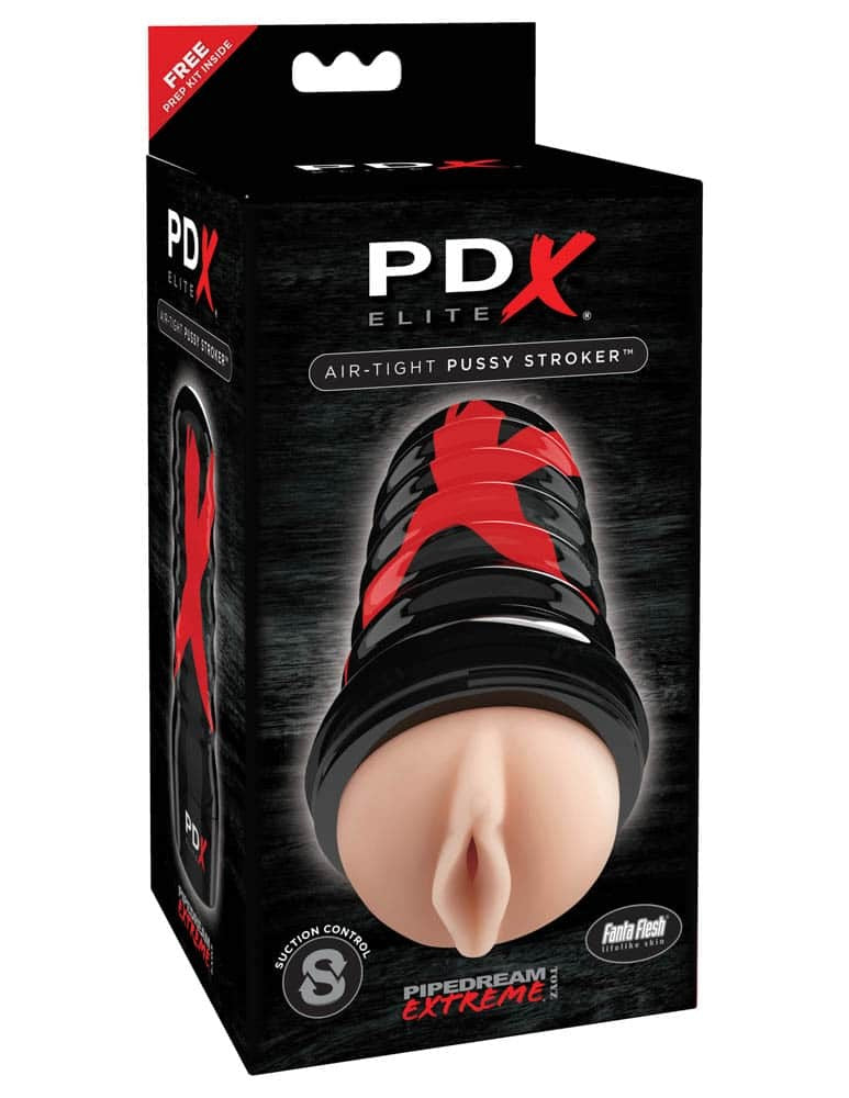 Air Tight Pussy Stroker  Light/Black_PI_0911_