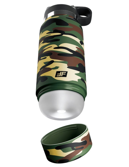 Fap Flask - Happy Camper Discreet Stroker