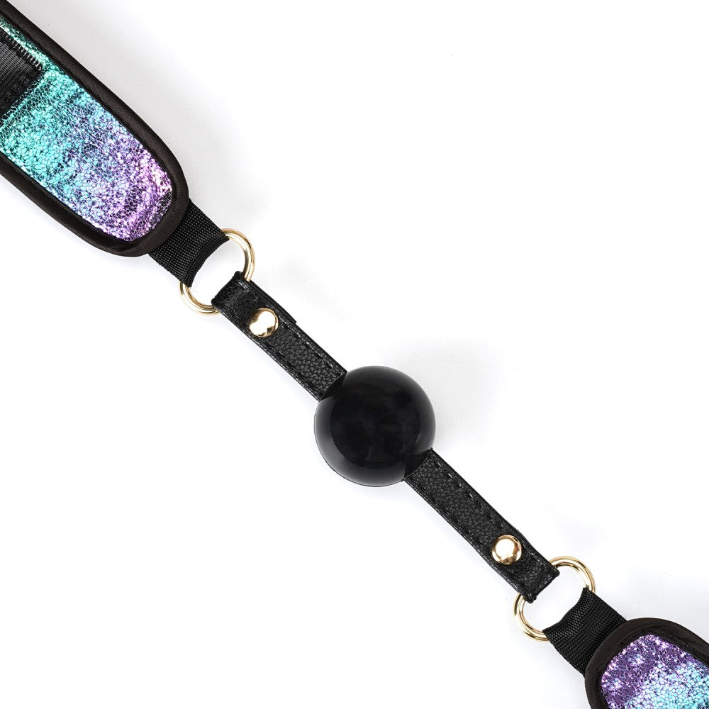 Vivid Niji: Glossy Multicolor Soft Bondage Kit (8 pieces)