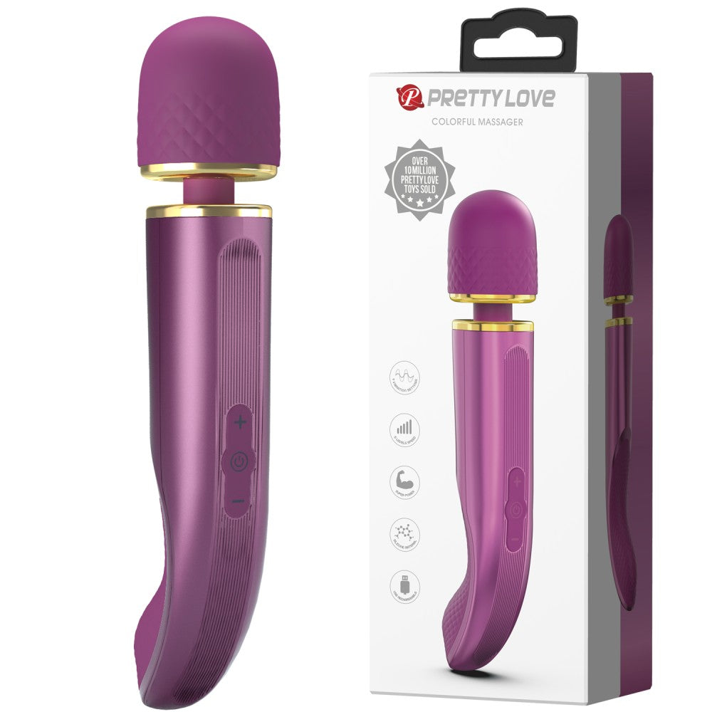 Pretty Love Colorful Massager Purple