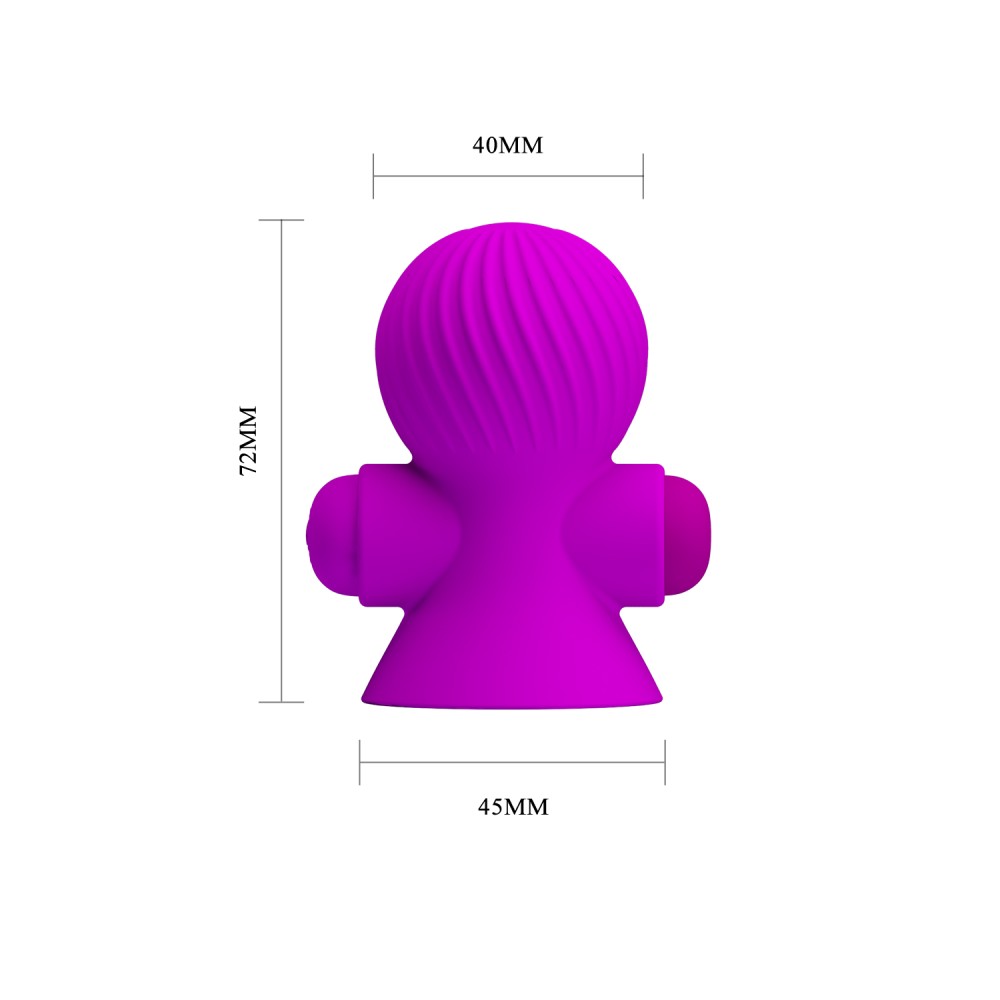 Pretty Love Nipple Sucker Purple