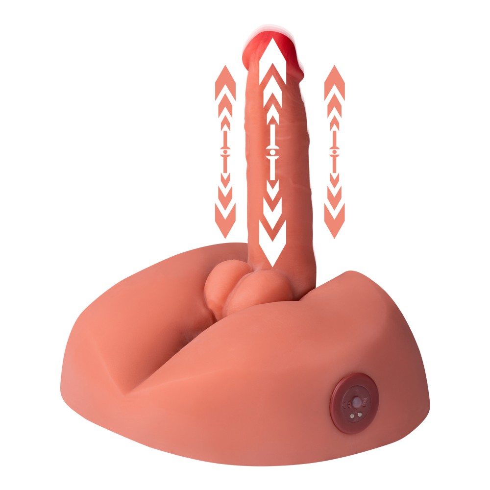 Honey Ass Masturbator and Dildo Thrusting