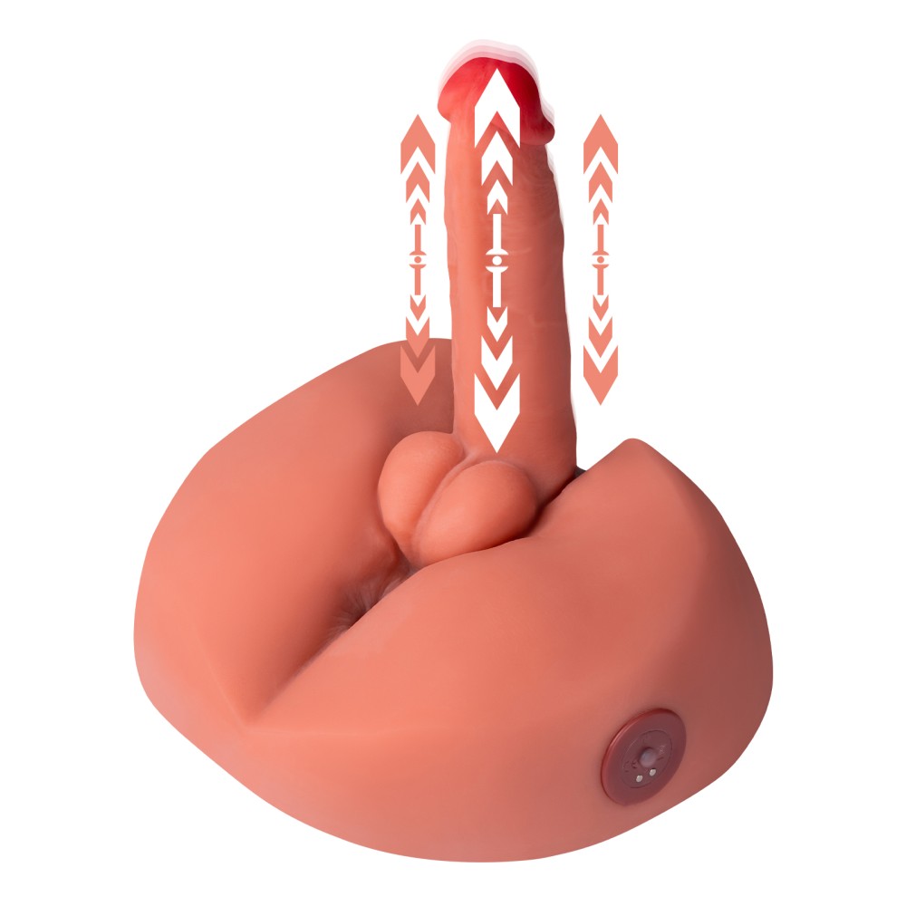 Honey Ass Masturbator and Dildo Thrusting