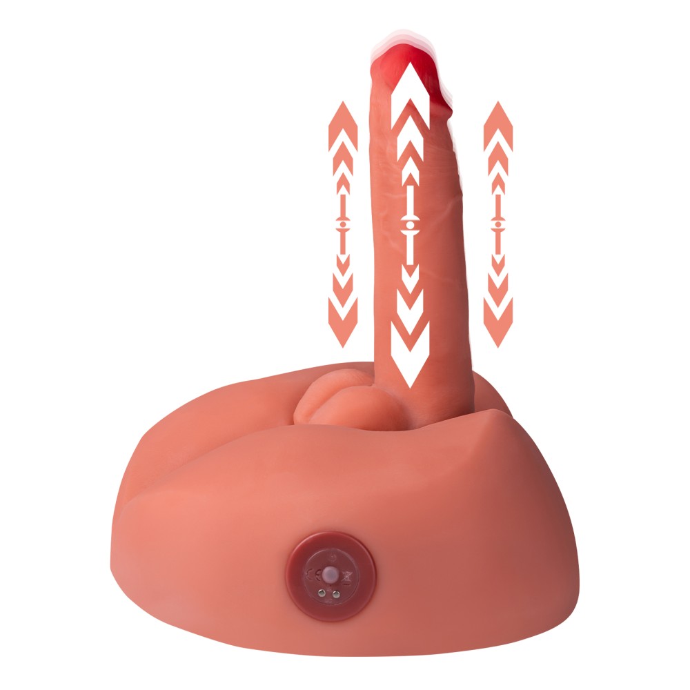 Honey Ass Masturbator and Dildo Thrusting