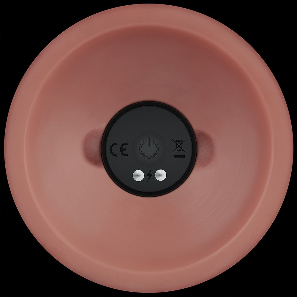 8'' Vibrating Dual Density Power Cock