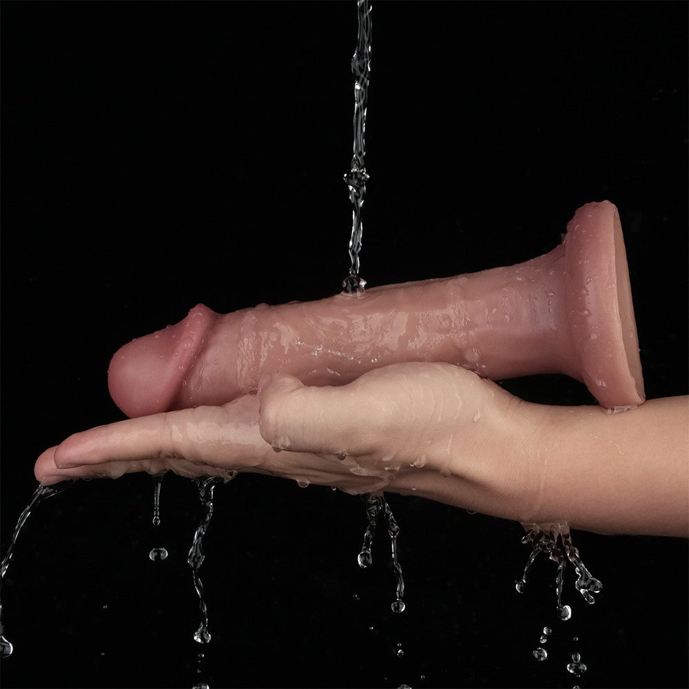 8'' Vibrating Dual Density Power Cock