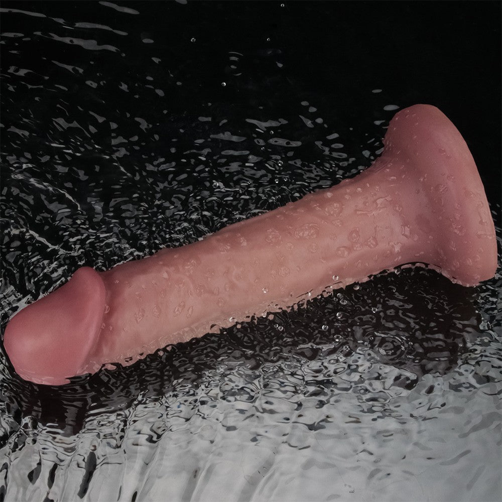8'' Vibrating Dual Density Power Cock