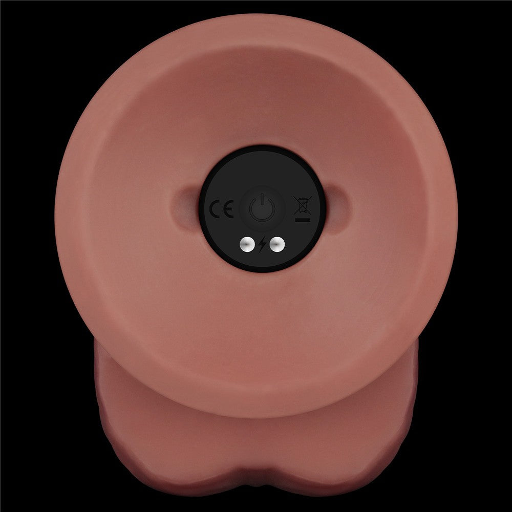 9'' Vibrating Dual Density Power Cock