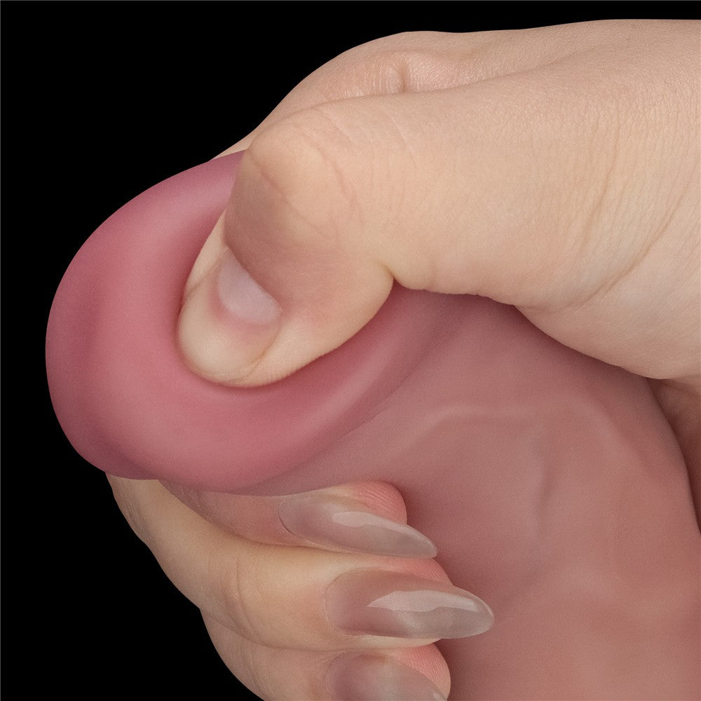 9'' Vibrating Dual Density Power Cock