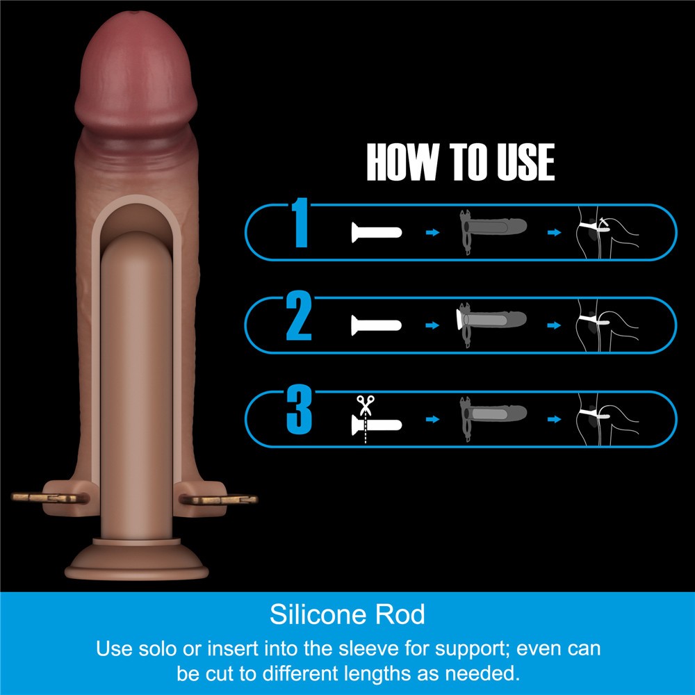 Ingen 9'' Enhanced Set L/XL/2XL (Flesh)