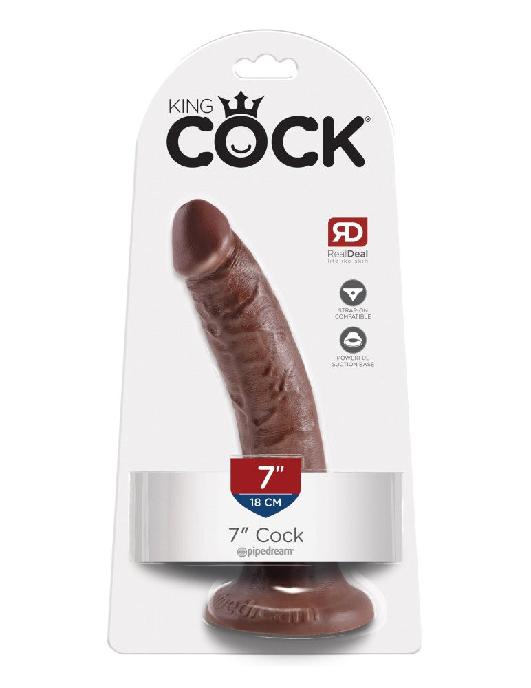 7" Cock Brown
