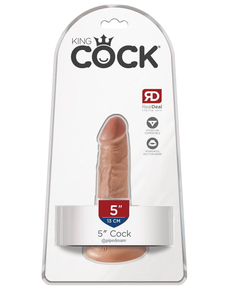 5" Cock  Tan