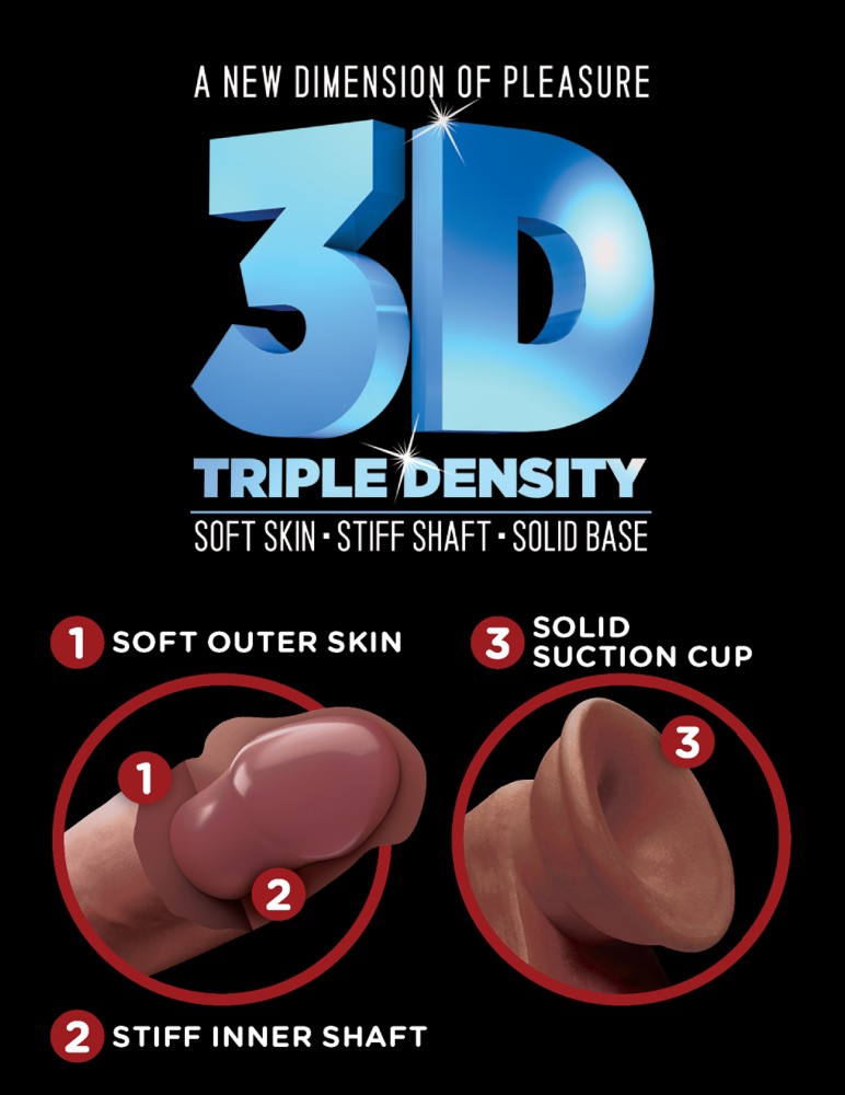 9" Triple Density Cock Light