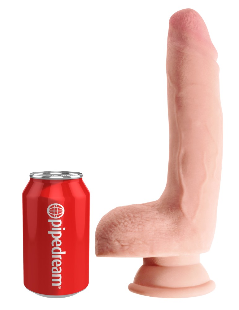 10" Triple Density Cock with Balls Light
