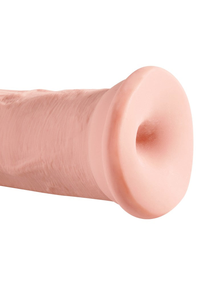 6.5" Thrusting Cock with Balls - Triple Threat Light