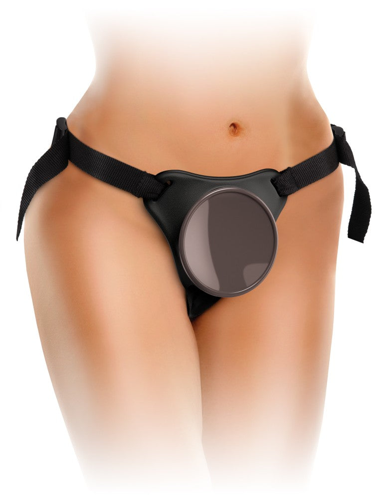 Beginner's Body Dock Strap-on Harness Black/ Black
