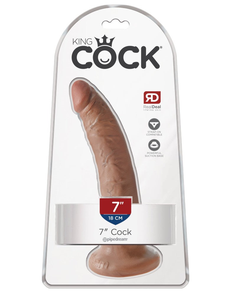 7" Cock  Tan