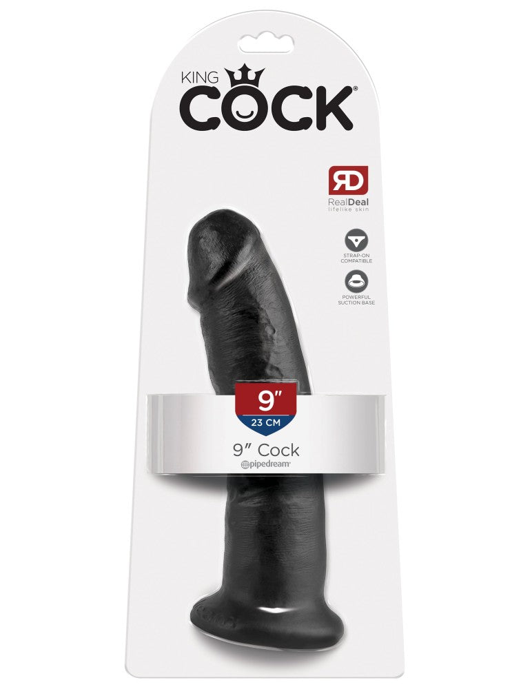 9" Cock  Black