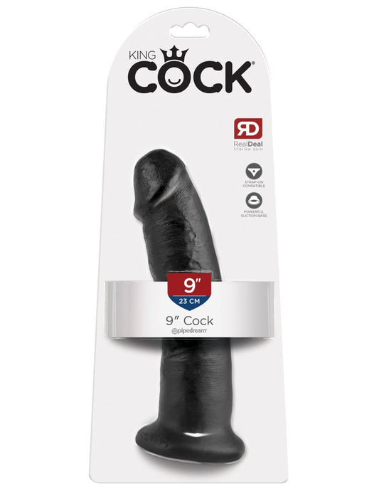 9" Cock  Black