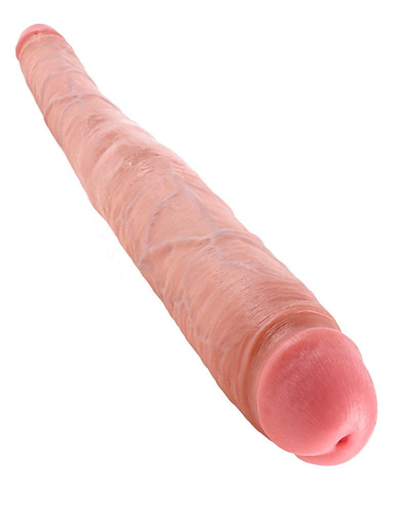 16" Tapered Double Dildo  Light