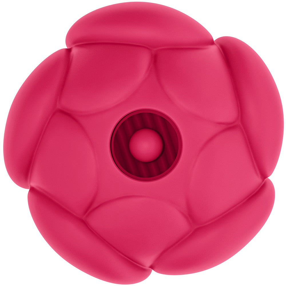 Flicker Rechargeable Vibrator Rose Red
