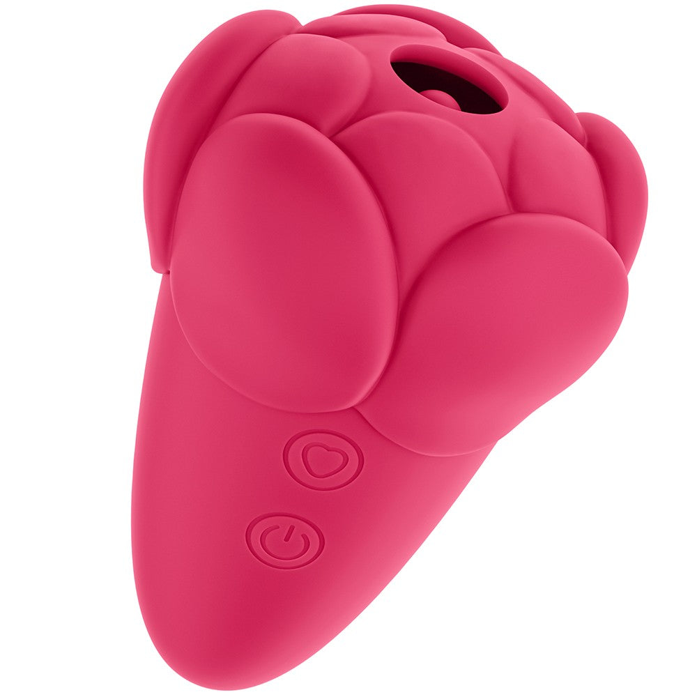 Flicker Rechargeable Vibrator Rose Red